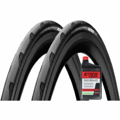 Continental Grand Prix 5000 Tubeless Tyres And Race Sealant 28c