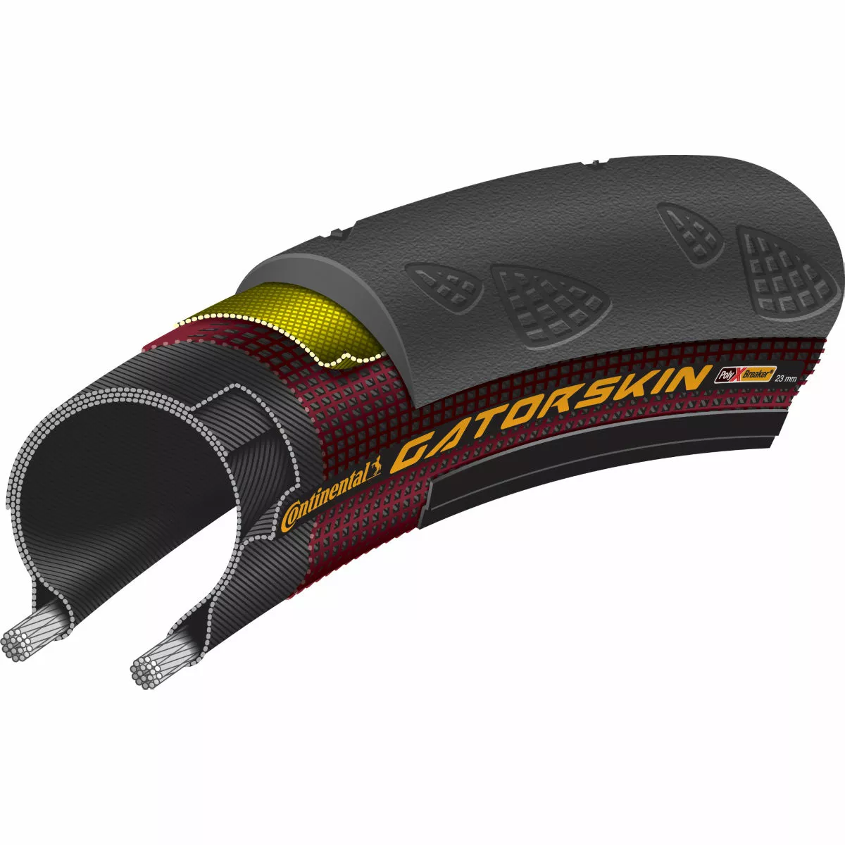 Continental GatorSkin Road Wire Bead Tyre - Image 3
