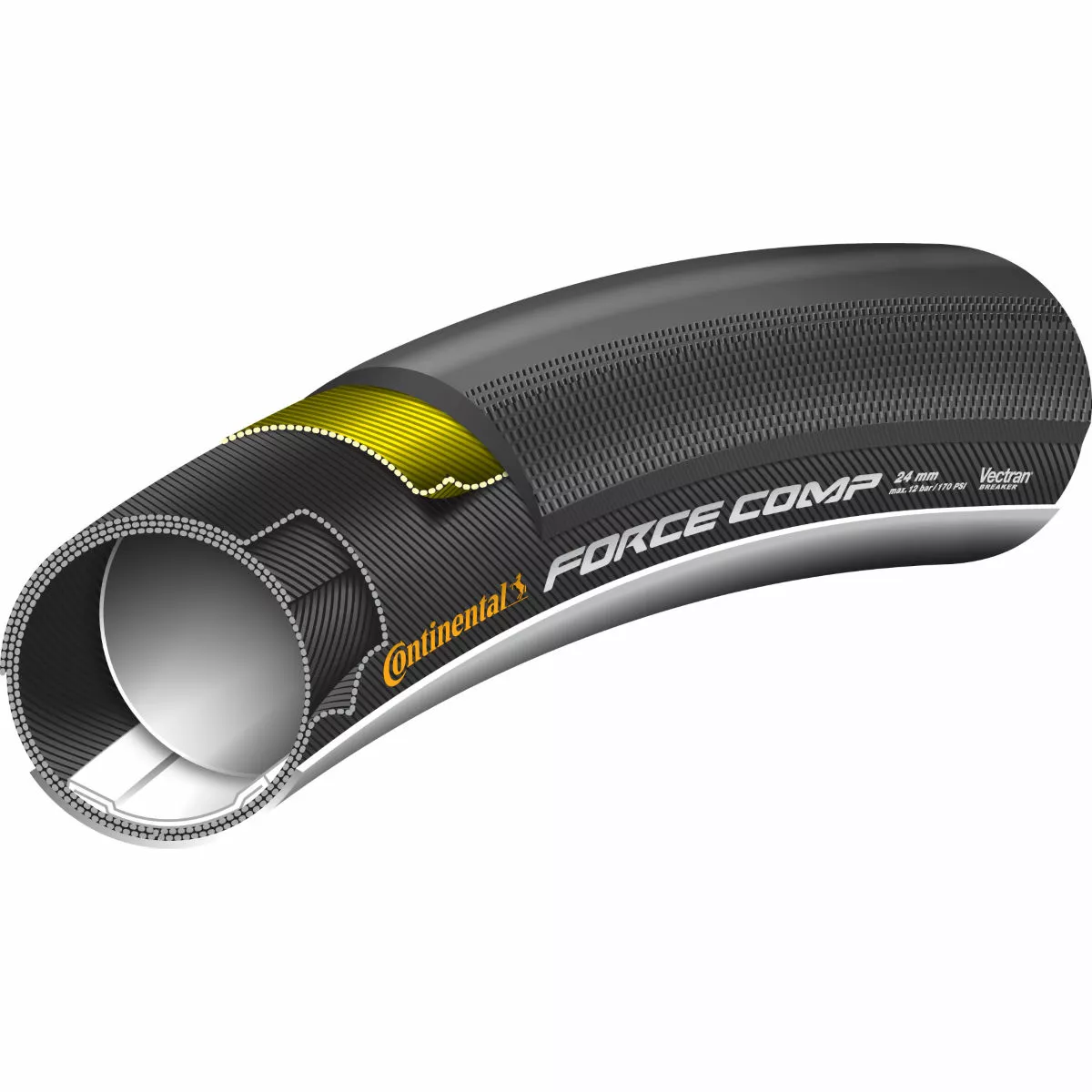 Continental GP Force Comp Tubular Tyre - Image 3