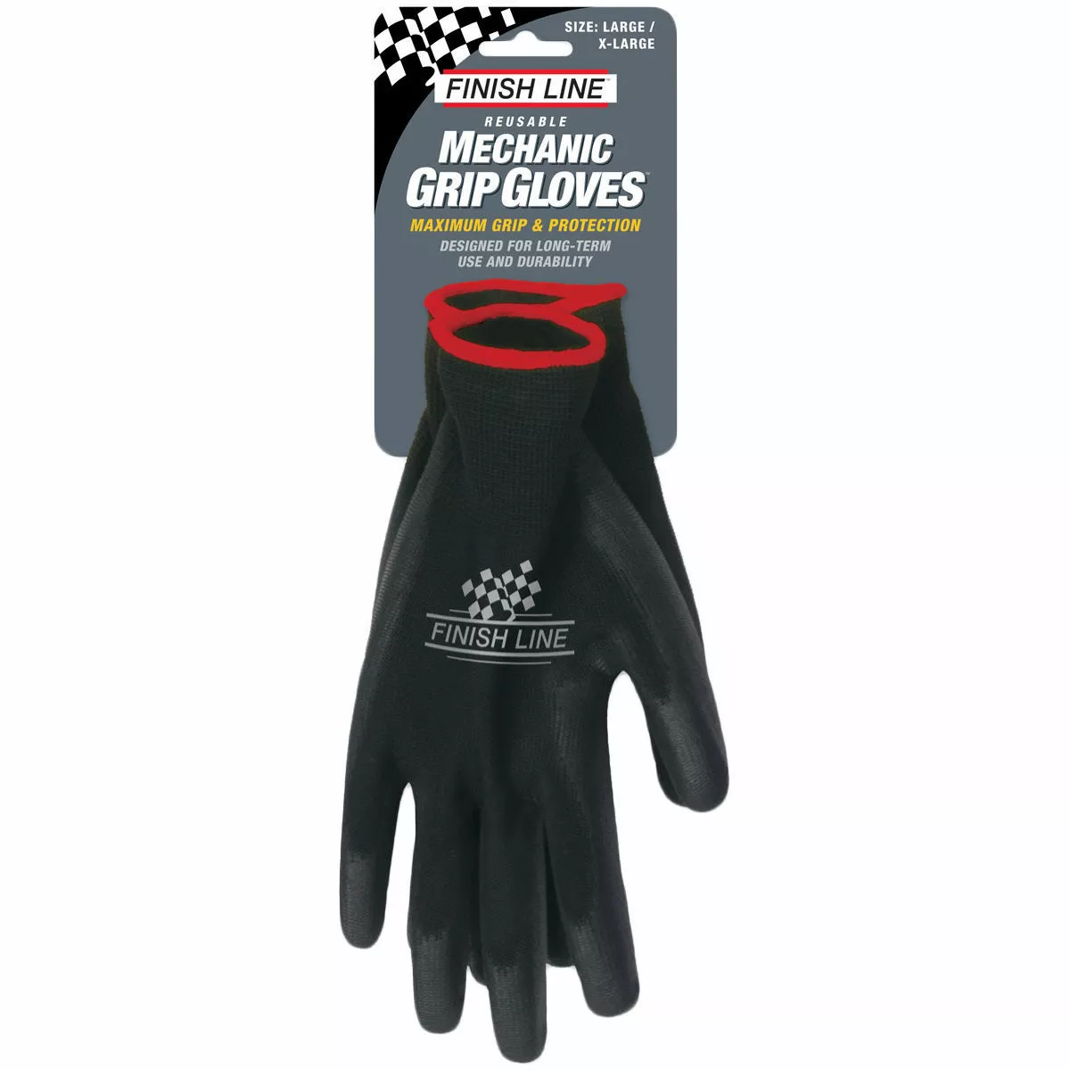 Finish Line Mechanic Grip Gloves - Image 2