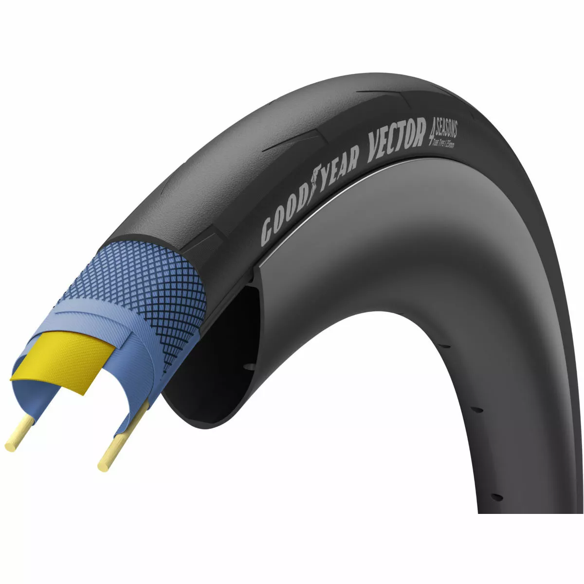 Goodyear Vector 4Seasons Tube Type Road Tyre - Image 2