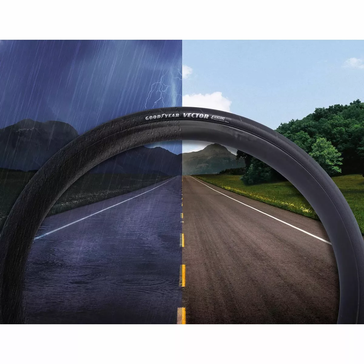 Goodyear Vector 4Seasons Tube Type Road Tyre - Image 5