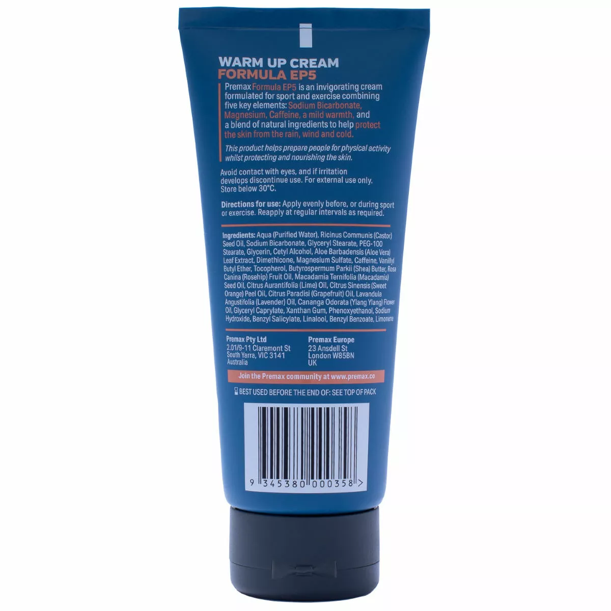 Premax Warm Up Cream Formula EP5 - Image 2